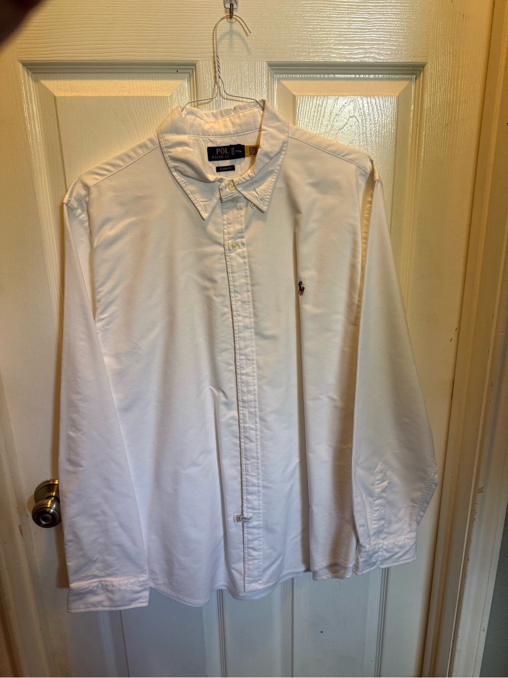 Polo by Ralph Lauren White Button-Down Dress Shirt